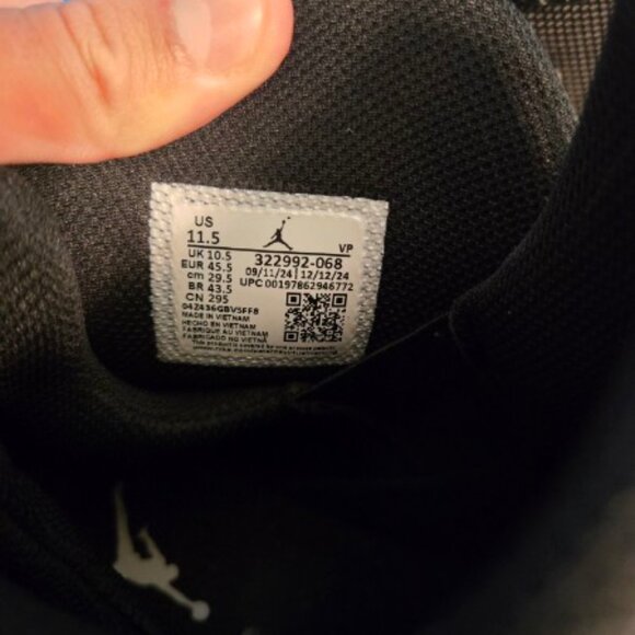 Jordan 6 Rings Black Rust Pink 1:1 US Men Size 11.5 - Picture 5 of 7